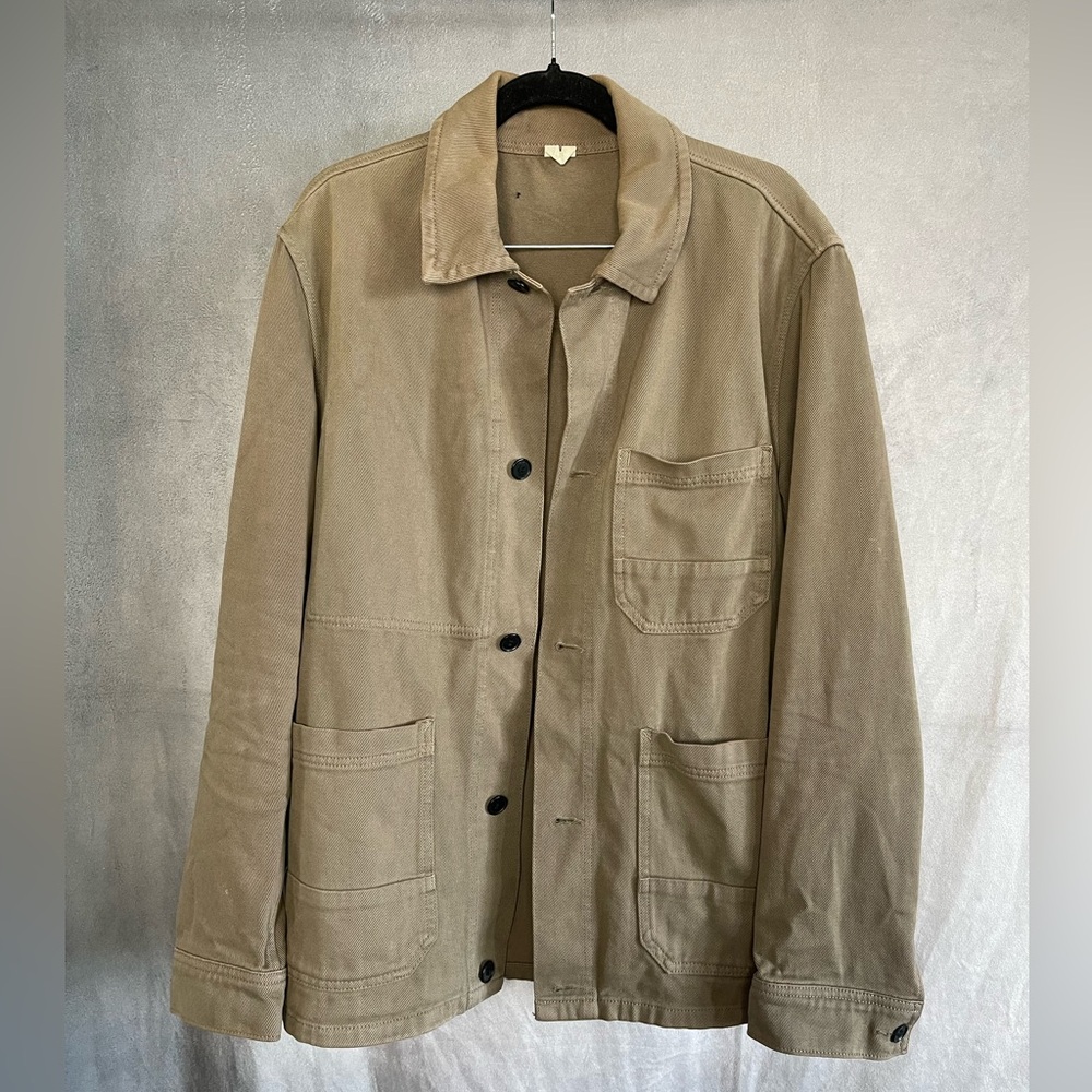 Vintage America Men's Khaki Field Jacket